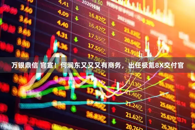 万银鼎信 官宣！何润东又又又有商务，出任极氪8X交付官